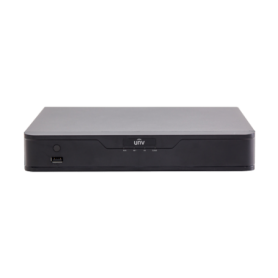 NVR 4 canale 4K + 4 porturi PoE, UltraH.265, Cloud upgrade - UNV NVR301-04X-P4