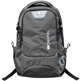 CANYON Backpack for 15.6'' laptop, dark gray (Material: 840D Nylon)