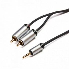 X BY SERIOUX 3.5MM M- 2XRCA M CABLE 1.5M